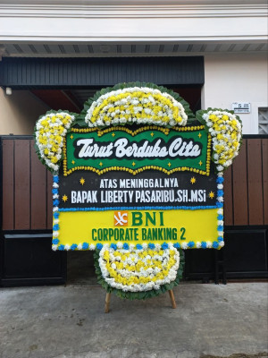 Papan Bunga Duka di Singaparna